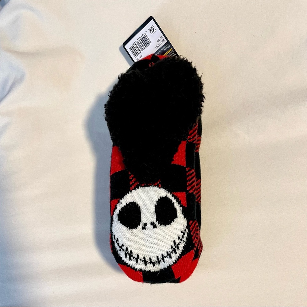 *NWT* Nightmare Before Christmas Slipper Socks - Women's Size 4-10 - Red & Black